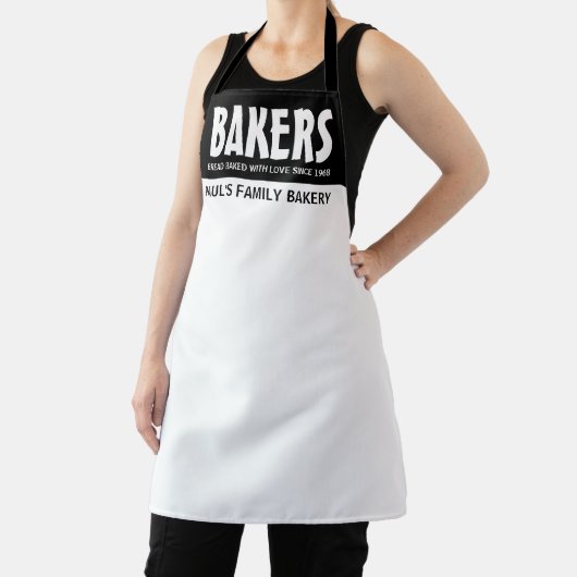 Modern Bold, Bakery Store エプロン (インサイチュ)