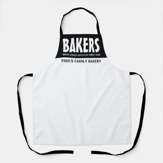 Modern Bold, Bakery Store エプロン (正面)