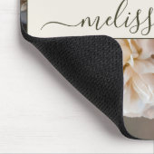 Modern Bold Floral Magnolia | Girly Gift マウスパッド (コーナー)