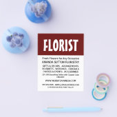 Modern Bold, Floristry Advertising Flyer チラシ (シングル)