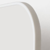 Modern bold monogrammed pink and blue  ピックルボールラケット (左詳細)