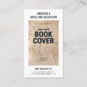 Modern Book Launch Author Marketing QR Code 名刺 (正面)