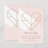 Modern Books for Baby Card – Abstract Geometric エンクロージャーカード (正面/裏面)