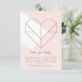 Modern Books for Baby Card – Abstract Geometric エンクロージャーカード (スタンド正面)