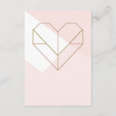 Modern Books for Baby Card – Abstract Geometric エンクロージャーカード (裏面)