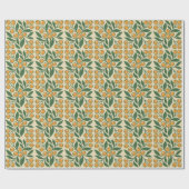 Modern Botanical Easter Blessings ラッピングペーパー (フラット)