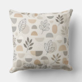 Modern Botanical Harmony クッション (裏面)
