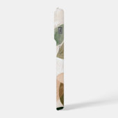 Modern Botanical Leaf Phone Case – Earth Tone  iPhoneケース (左側面)