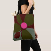 Modern Botanical Tote トートバッグ (クローズアップ)