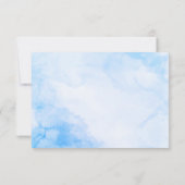 Modern Bougainvillea Destination Wedding RSVP (裏面)