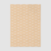 Modern Bow Pattern Pastel Orange Tissue Paper 薄葉紙 (正面)