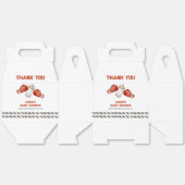 Modern Boxing Little Champion Baby Shower  フェイバーボックス (見開き)