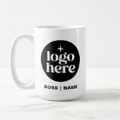 Modern Branded Employee Coffee Mug コーヒーマグカップ (左)