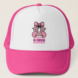 Modern Breast Cancer Awareness Warrior  キャップ