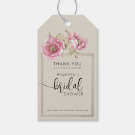 Modern Bride Shower Gift Tags  ギフトタグ