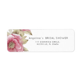 Modern Bride Shower Sticker  ラベル