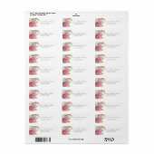 Modern Bride Shower Sticker  ラベル (フルシート)