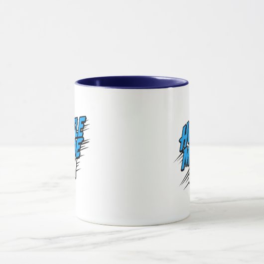 Modern Brushed Typography for Go-Getters マグカップ (中央)