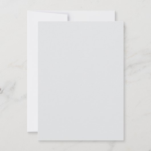 Modern Brushstroke Photo Wedding | White Program (裏面)