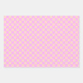Modern Bubblegum & Soft Peach Wrapping Paper Pack ラッピングペーパーシート (正面2)