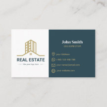 Modern Business Card for REAL ESTATE