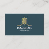 Modern Business Card for REAL ESTATE 名刺 (裏面)