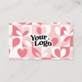 Modern Business Card – Qr code & logo 名刺 (正面)