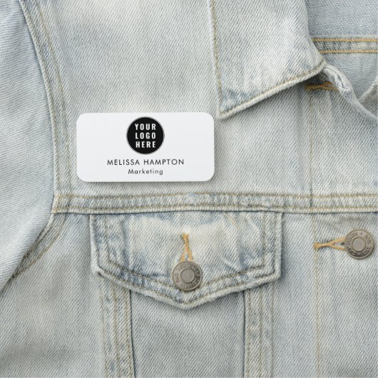 Modern Business Logo and Employees 名札 (インサイチュ)