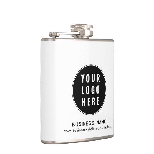 Modern Business Logo and Website Custom フラスク (右)
