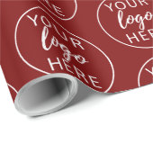 Modern Business Logo Christmas  ラッピングペーパー (ロールコーナー)