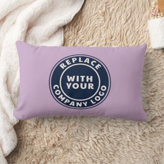 Modern Business Logo Corporate Events Custom ランバークッション (ブランケット)