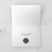 Modern Business Logo Festive Christmas シーズンカード (内部)