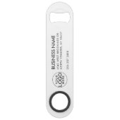 Modern Business Logo Simple Corporate Promo Custom スピード栓抜き (正面)