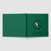 Modern Business Logo Simple Elegant Custom ゲストブック (全面)