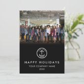 Modern Business Team Photo Logo Photo Christmas (スタンド正面)