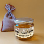 Modern calligraphy honey branch  jar label ラベル<br><div class="desc">Vintage rustic gold calligraphy honey branch honey jar label design.</div>