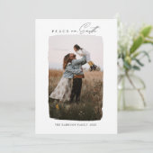 Modern Calligraphy Vertical Peace on Earth シーズンカード (スタンド正面)