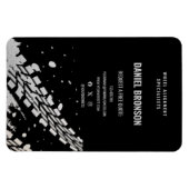 Modern Car Auto Mechanic Repair Service Fridge マグネット (横)