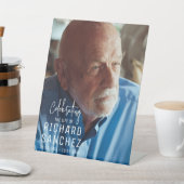 Modern Celebration Of Life Photo Funeral Memorial  台座サイン (インサイチュ)