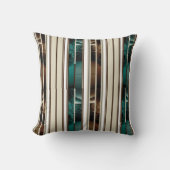 Modern Celestial Triple Vertical Stripe Decorative クッション (正面)