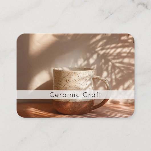  Modern Ceramic Products QR Code Photo 名刺 (正面)