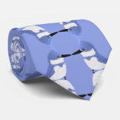 Modern charming belted kingfisher ネクタイ (ロール)