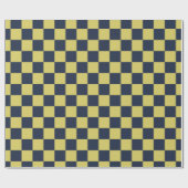 Modern Checkered Pattern Wrapping Paper Roll ラッピングペーパー (フラット)