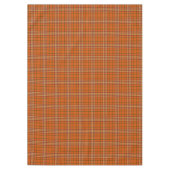 Modern Checkered Tablecloth Trendy Autumnal Colors テーブルクロス (正面)