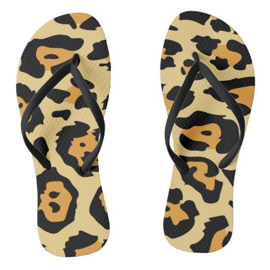 Modern Cheetah Spots Pattern ビーチサンダル (ソール)