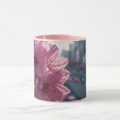 Modern Cherry Blossoms Mug マグカップ (中央)