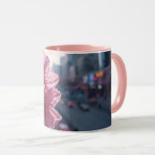 Modern Cherry Blossoms Mug マグカップ (正面右)