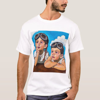 Modern Cherub Painting - Inspired by Rembrandt Tシャツ