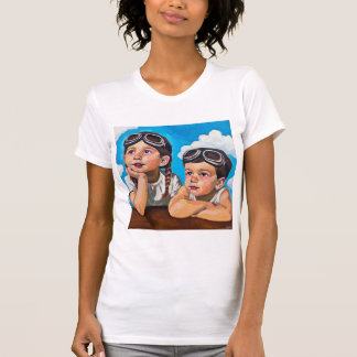 Modern Cherub Painting - Rembrandt Inspired Art Tシャツ
