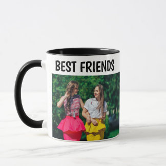 Modern Chic Best friends photo coffee mug マグカップ